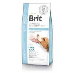 Brit GF Veterinary Diets для взрослых собак с бараниной и горохом Obesity, 12 кг цена и информация | Сухой корм для собак | 220.lv