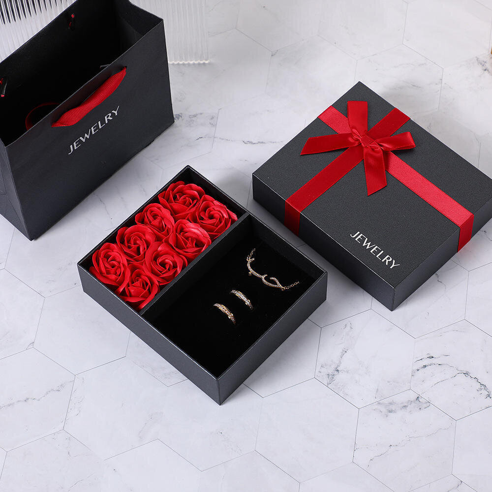 Dāvanu kastīte ar 8 ziepju rozītēm (rotas nav iekļautas dāvanu komplektā), LIVMAN cena un informācija | Citas oriģinālas dāvanas | 220.lv