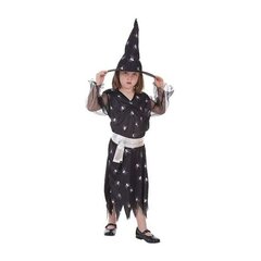 Маскарадный костюм для детей 8001-5 Паук Ведьма, 10-12 лет цена и информация | Карнавальные костюмы, парики и маски | 220.lv