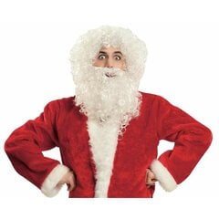 Парик с бородой My Other Me Белый Дед Мороз цена и информация | Карнавальные костюмы, парики и маски | 220.lv