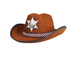 Шляпа Шерифа,  04107 цена и информация | Карнавальные костюмы, парики и маски | 220.lv