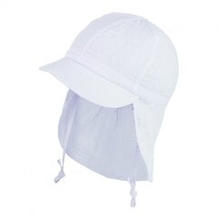 TuTu органическая хлопковая шляпа для лета, белый цвет цена и информация | Шапки, перчатки, шарфы для девочек | 220.lv