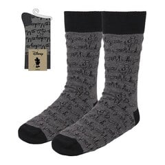 Носки Mickey Mouse Для взрослых Серый цена и информация | Мужские носки | 220.lv