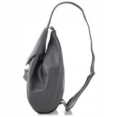 Кожаная сумка-рюкзак женская черная Belveder цена и информация | Женские сумки | 220.lv
