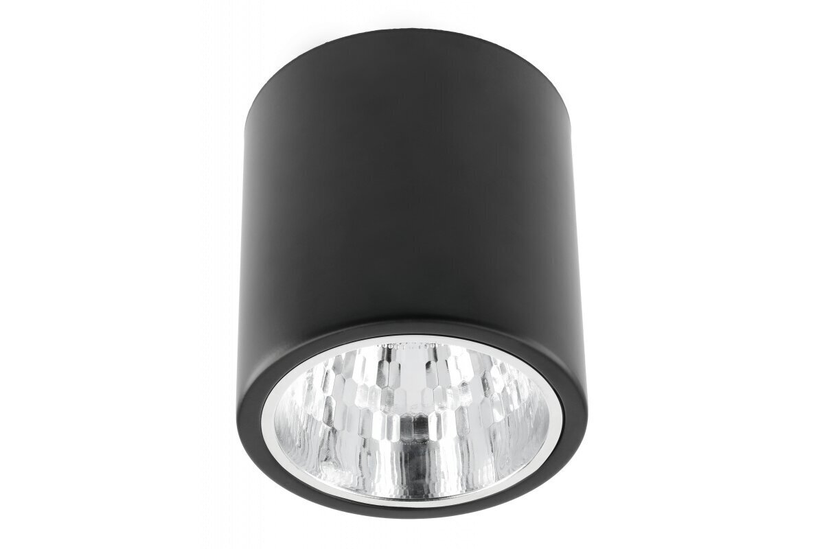 GTV griestu lampa DRAGO, max 60W, E27, melna OS-DRAGO18-00 cena un informācija | Iebūvējamās lampas, LED paneļi | 220.lv
