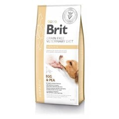 Brit GF Veterinary Diets для взрослых собак, корм с яйцами и горошком Hepatic, 12 кг цена и информация | Сухой корм для собак | 220.lv