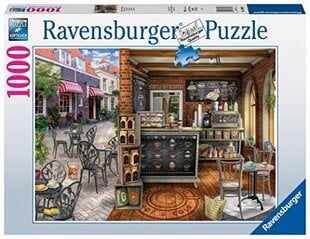 Ravensburger dīvainā kafejnīca 1000 gabalu puzzle цена и информация | Пазлы | 220.lv