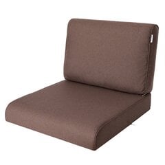 Dārza krēsla spilvens Nel R3 NELBRA2, brūns cena un informācija | Krēslu paliktņi | 220.lv