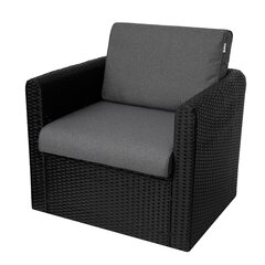 Dārza krēsla spilvens Nel R3 NELGRF4, pelēks cena un informācija | Krēslu paliktņi | 220.lv
