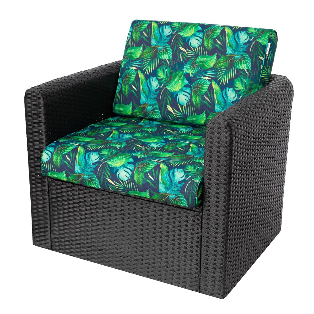 Dārza krēsla spilvens Nel R3 NELNIL8, dažādu krāsu cena un informācija | Krēslu paliktņi | 220.lv