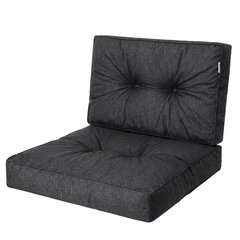 Подушка для садового стула Kaja R1 KAJCZR5, черный цвет цена и информация | Подушки, наволочки, чехлы | 220.lv