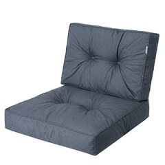 Подушка для садового стула Kaja R3 KAJGRN6, серый цвет цена и информация | Подушки, наволочки, чехлы | 220.lv