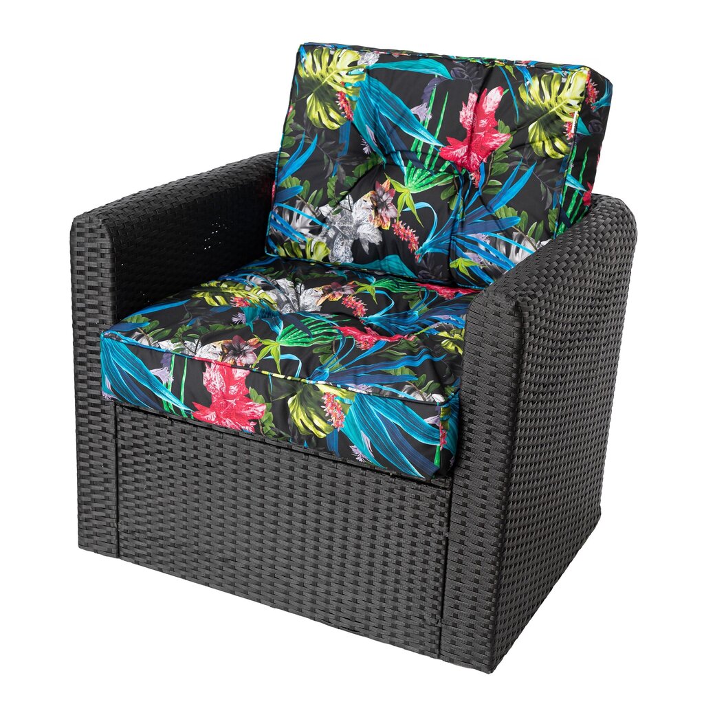 Dārza krēsla spilvens Kaja R3 KAJKOL10, dažādu krāsu cena un informācija | Krēslu paliktņi | 220.lv