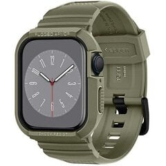 Spigen Rugged Armor Pro Apple Watch 4|5|6|7|SE 44|45mm vintage khaki ACS05914 цена и информация | Аксессуары для смарт-часов и браслетов | 220.lv