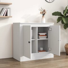 vidaXL kumode, 70x35,5x67,5 cm, inženierijas koks, balta цена и информация | Шкафчики в гостиную | 220.lv