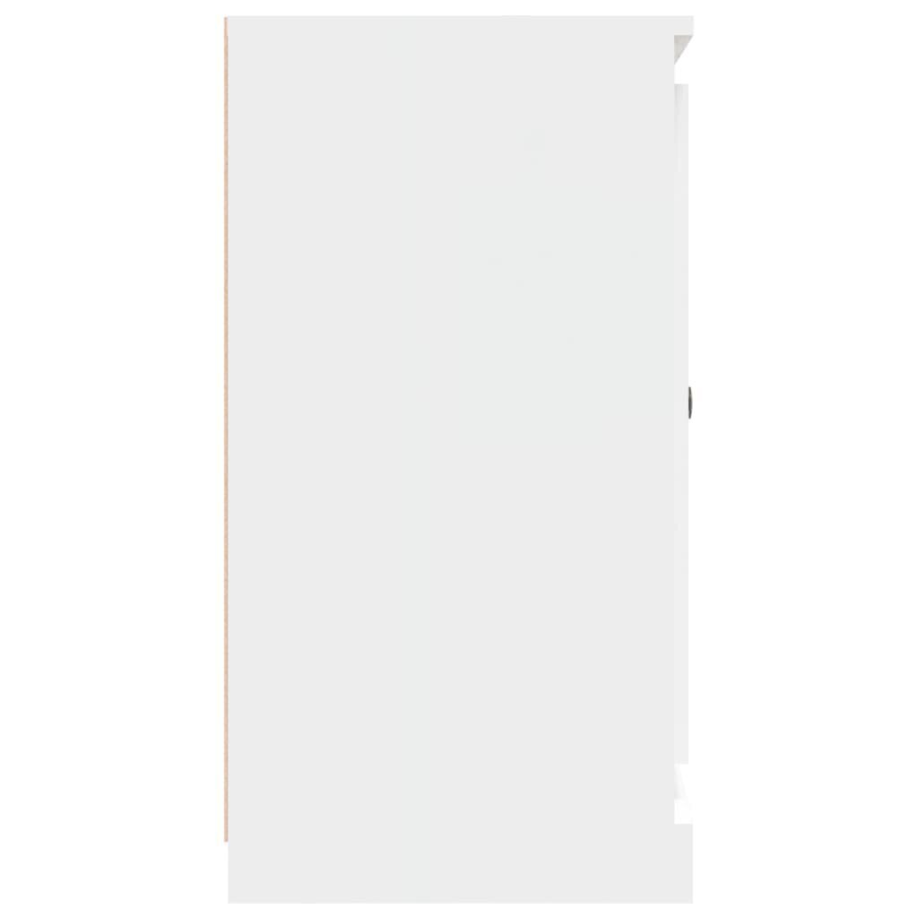 vidaXL kumode, 70x35,5x67,5 cm, inženierijas koks, balta cena un informācija | Skapīši viesistabai | 220.lv