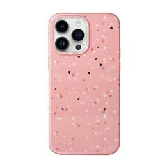 UNIQ etui Coehl Terrazzo iPhone 14 Pro Max 6,7" różowy|coral pink цена и информация | Чехлы для телефонов | 220.lv