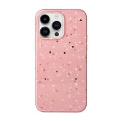 UNIQ etui Coehl Terrazzo iPhone 14 Pro 6,1" różowy|coral pink цена и информация | Чехлы для телефонов | 220.lv