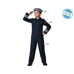 Маскарадные костюмы для детей Моряк 3-4 Years цена и информация | Карнавальные костюмы, парики и маски | 220.lv