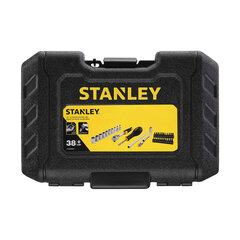 Sprūdratu komplekts Stanley stmt82828-1 38 gb. cena un informācija | Rokas instrumenti | 220.lv