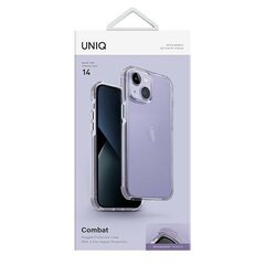 Telefona vāciņš UNIQ etui Combat iPhone 14 6,1" Violets cena un informācija | Telefonu vāciņi, maciņi | 220.lv