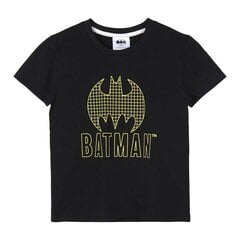Детский Футболка с коротким рукавом Batman Чёрный цена и информация | Рубашки для мальчиков | 220.lv