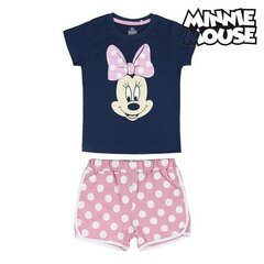 Vasaras pidžamu zēniem Minnie Mouse 73728 Tumši Zils цена и информация | Пижамы, халаты для девочек | 220.lv