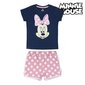 Vasaras pidžamu zēniem Minnie Mouse 73728 Tumši Zils цена и информация | Halāti, naktskrekli, pidžamas meitenēm | 220.lv
