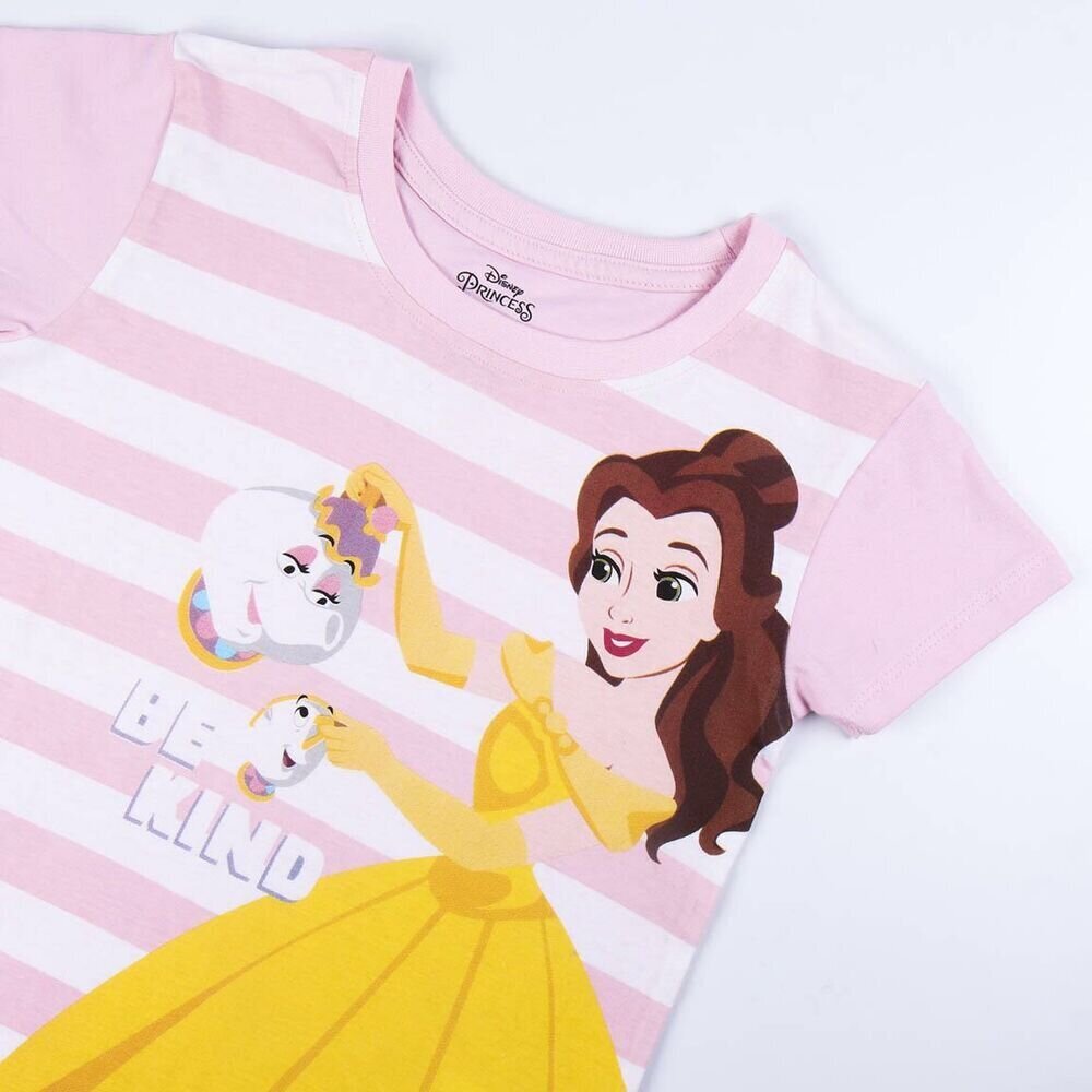 Vasaras pidžamu zēniem Princesses Disney Rozā цена и информация | Halāti, naktskrekli, pidžamas meitenēm | 220.lv