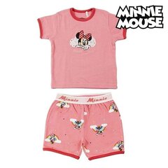 Pajama Bērnu Minnie Mouse Sarkans cena un informācija | Halāti, naktskrekli, pidžamas meitenēm | 220.lv