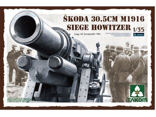 Takom - Škoda 30.5cm M1916 Siege Howitzer Siege Of Sevastopol 1942, 1/35, 2011 цена и информация | Kонструкторы | 220.lv