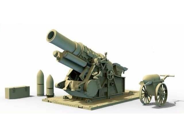 Takom - Škoda 30.5cm M1916 Siege Howitzer Siege Of Sevastopol 1942, 1/35 cena un informācija | Konstruktori | 220.lv