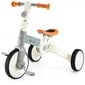 Bērnu trīsritenis, apvidus velosipēds, braucamais - stūmējs - 5in1 no HyperMotion - Pelēks cena un informācija | Trīsriteņi | 220.lv