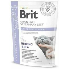 Brit GF Veterinary Diets Cat Gastrointestinal 0,4 kg цена и информация | Сухой корм для кошек | 220.lv