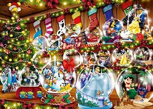 Пазл Ravensburger Disney Christmas Snowglobe Paradise, 1000 д. цена и информация | Пазлы | 220.lv