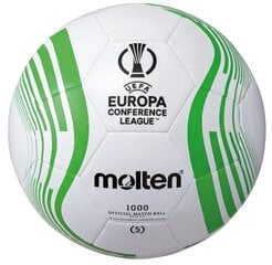 Футбол Molten F5C1000, зеленый/белый, размер 5 цена и информация | Футбольные мячи | 220.lv