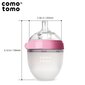 Silikona pudele Comotomo Evolved Pink, 150 ml cena un informācija | Bērnu pudelītes un to aksesuāri | 220.lv