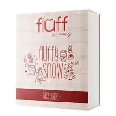 Набор Fluff Fluffy Snow Face Care: маска для лица, 30 мл + крем для лица, 30 мл + очищающее средство, 100 мл цена и информация | Маски для лица, патчи для глаз | 220.lv