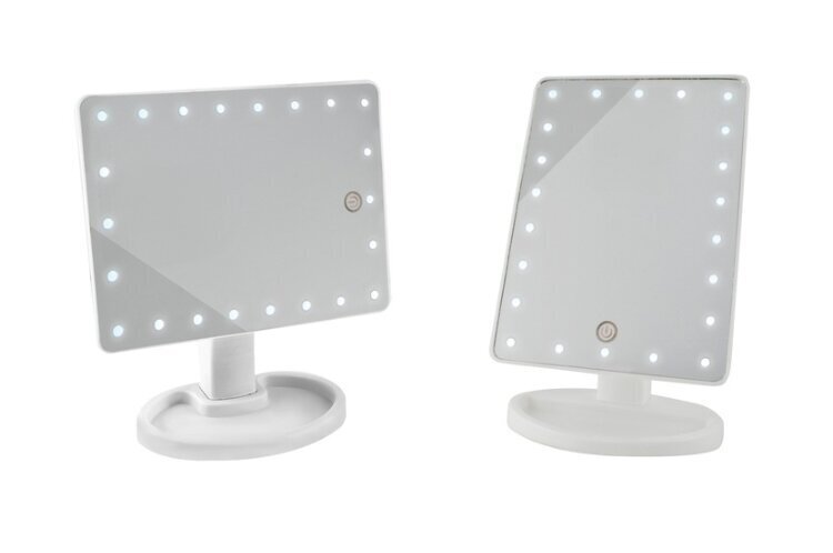 LED izgaismots kosmētikas spogulis grimam, Soulima cena un informācija | Kosmētikas somas, spoguļi | 220.lv