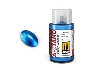 Краска Ammo Mig A-Stand Candy Electric Blue 2458, 30 мл цена и информация | Принадлежности для рисования, лепки | 220.lv