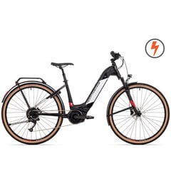 Elektriskais velosipēds Rock Machine 29 Crossride e400B melns (L) cena un informācija | Elektrovelosipēdi | 220.lv
