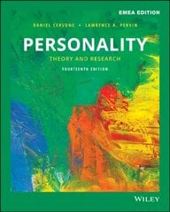 Personality - Theory and Research, 14th EMEA Edition: Theory and Research 14th Edition, EMEA Edition cena un informācija | Sociālo zinātņu grāmatas | 220.lv