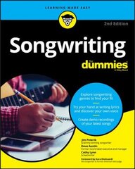 Songwriting For Dummies 2nd edition цена и информация | Книги об искусстве | 220.lv