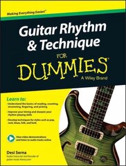 Guitar Rhythm and Techniques For Dummies, Book plus Online Video and Audio Instruction: Book plus Online Video and Audio Instruction цена и информация | Книги об искусстве | 220.lv