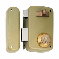 Slēdzene Lince 5056a-95056ahe60i Pārklājums Tērauds 60 mm Pa kreisi cena un informācija | Durvju slēdzenes | 220.lv