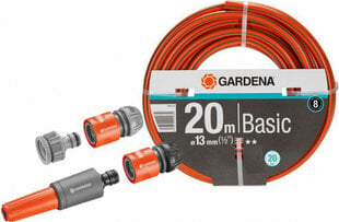 Gardena Šļūtene Ø 13 mm (20 m) цена и информация | Оборудование для полива | 220.lv