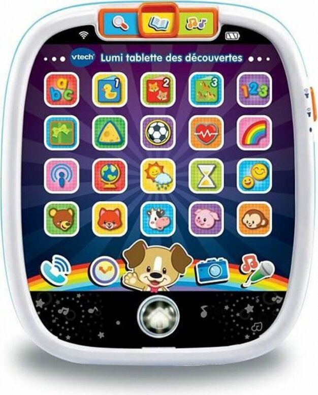 Interaktīvā planšete bērniem Vtech Baby Lumi White Discovery cena un informācija | Attīstošās rotaļlietas | 220.lv