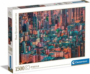 Пазл с изображением гонконгского дома Clementoni, 1500 д. цена и информация | Пазлы | 220.lv
