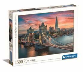 Puzle ar skatu uz Londonas pilsētu Clementoni 31694, 1500 d cena un informācija | Puzles, 3D puzles | 220.lv