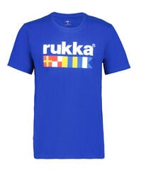 Футболка унисекс Rukka, темно-синяя цена и информация | Мужские футболки | 220.lv